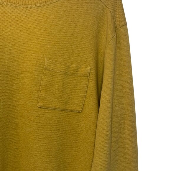 Wind River Outfitting yellow long sleeve crew neck sweater size L - Picture 4 of 7